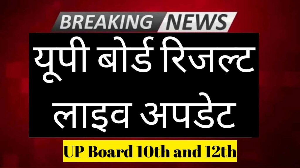 UPMSP UP Board Result 2024