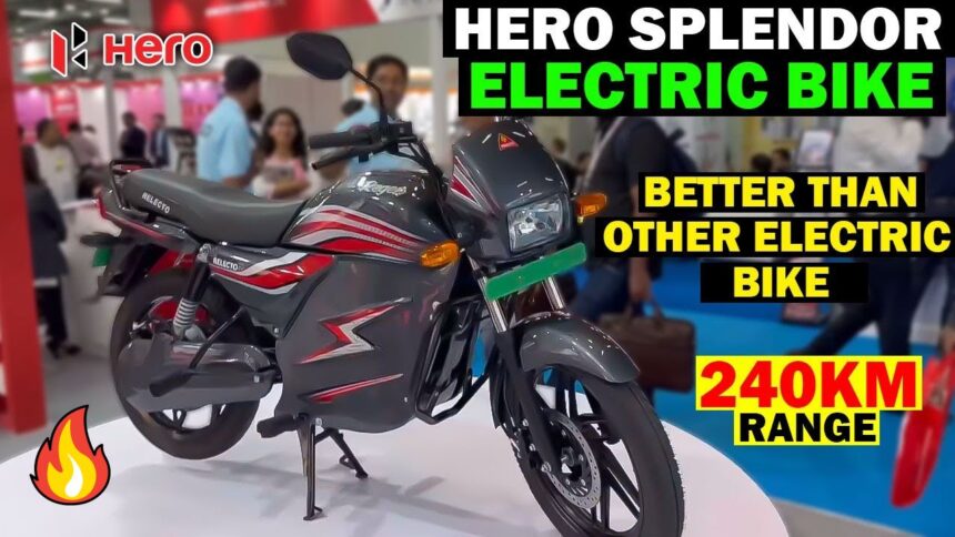 Hero Splendor Electric Bike