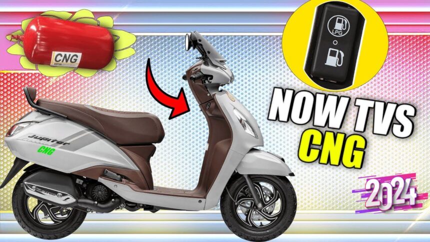 TVS Jupiter CNG Scooter