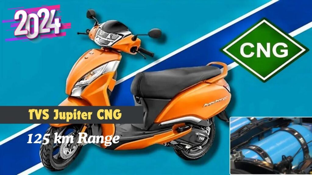 TVS Jupiter CNG Scooter