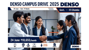 तेनजो हरियाणा कैंपस प्लेसमेंट ड्राइव 2025 - आईटीआई बास उम्मीदवार चाहते थे!