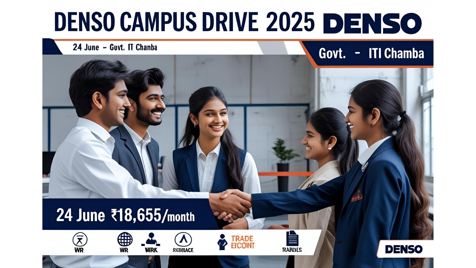 DENSO Haryana Campus Placement Drive 2025