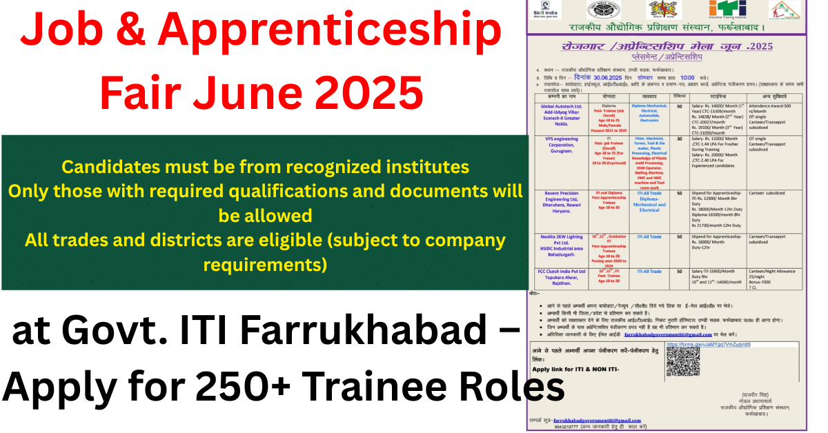 Job & Apprenticeship Fair June 2025