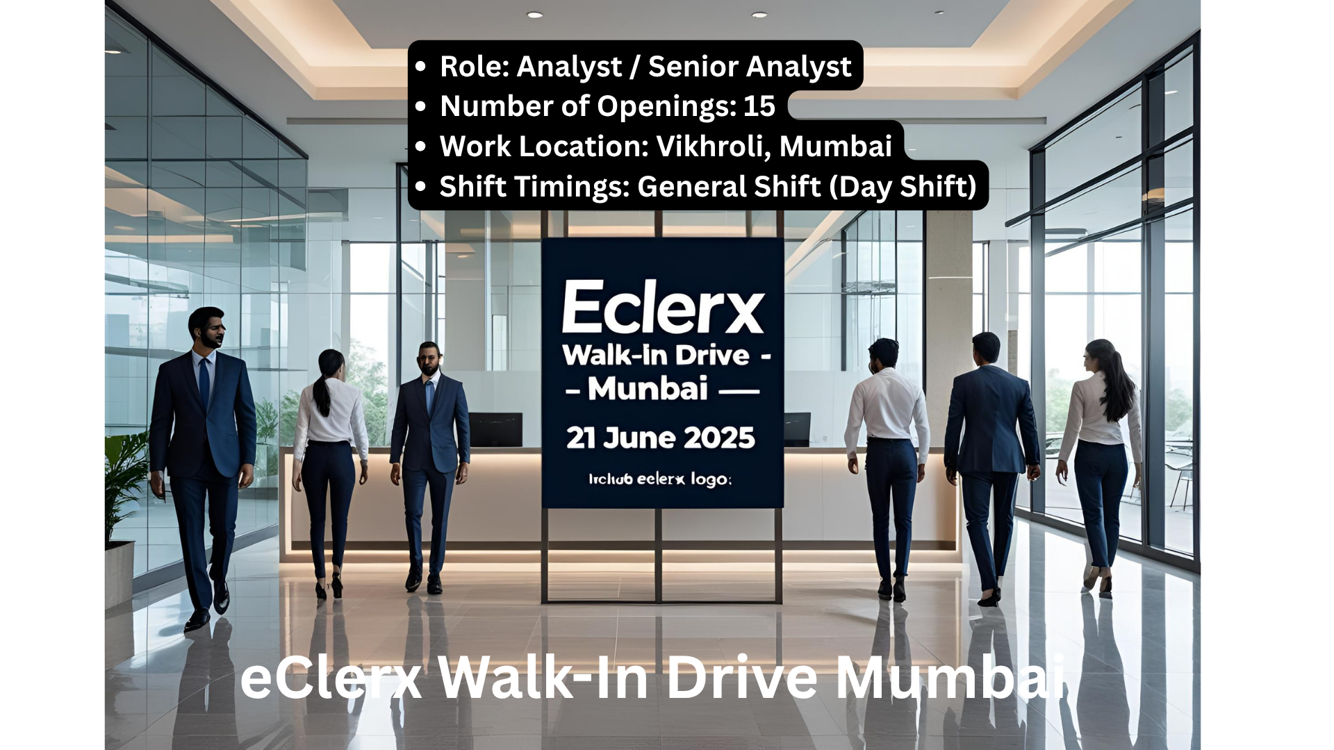eClerx Walk-In Drive Mumbai